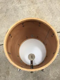 1958 Ludwig Transition Badge 20x16 project
