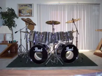 Stainless 9 pc. 1991 Pearl Export for sale