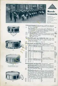 Sonor 1937 Marching Snare Drum