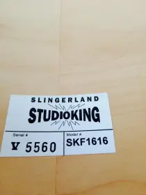 Slingerland Studio King Kit (Gibson Era) - Pink Champagne Finish