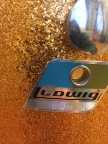 Ludwig Gold Sparkle B/O 16x16 and 12x8