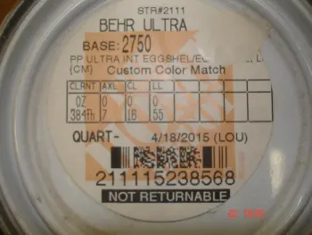 Camco Oaklawn interior paint