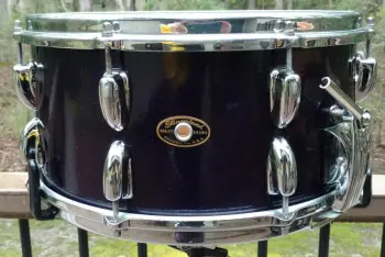 1959-60 Slingerland RK 6-1/2x14 Black Sparkle