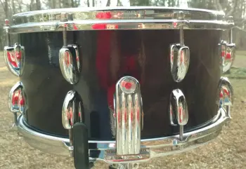 1959-60 Slingerland RK 6-1/2x14 Black Sparkle