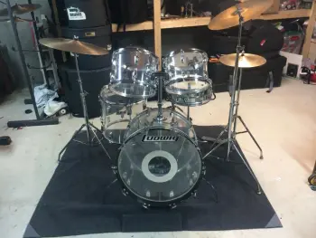 Tuning a Vistalite bass drum
