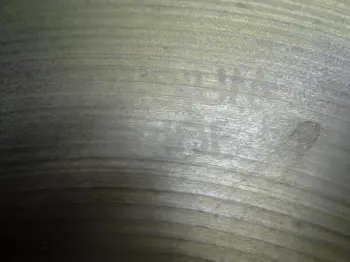 The most unusual Zildjian I've ever seen.