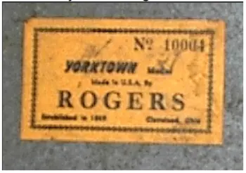 Rogers Paper Labels &amp; Brillo Pads?