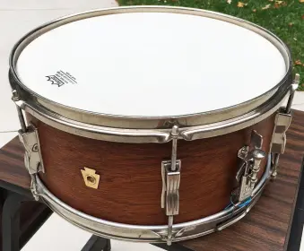 FOR SALE: Vintage Ludwig 1948-1952 WFL Supreme Concert 6.5x14 Mahogany Snare Drum
