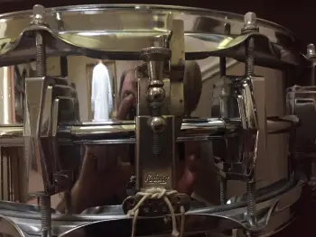 Vintage 1966 Supraphonic Snare Keystone Badge