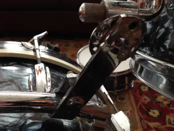 Whitehall drumset - Black Diamond Pearl
