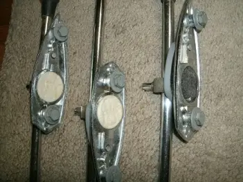 1960's Trixon floor tom mounts and legs. $75.00 includes shipping