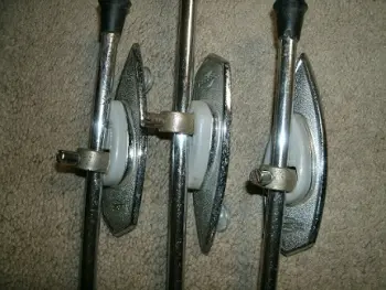 1960's Trixon floor tom mounts and legs. $75.00 includes shipping