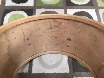 Ludwig Pre Serial Bass Drum rebuild