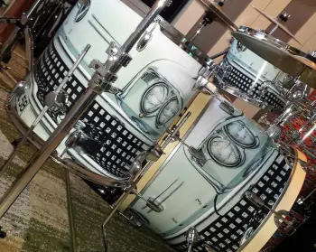 Finished the '58 Buick Convertible Drum Kit