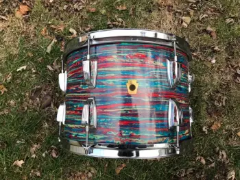 Ludwig Psychedelic Red Toms