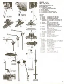 Rogers 20&quot; Swivomatic and Spurs.