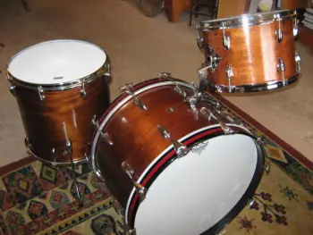 Wood Stained Drums