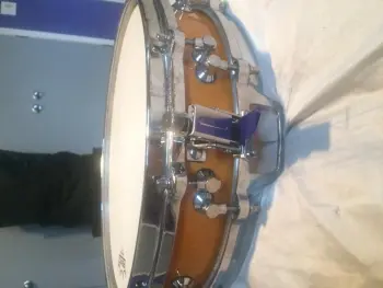 1989 Tama Artwood 3.75x14 piccolo maple snare drum