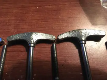 8 LUDWIG Bass Drum Rods (Not Great Condition)