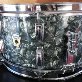 FOR SALE: Vintage 1958-1959 Ludwig WFL 6.5x14 School Festival Snare in Black Diamond