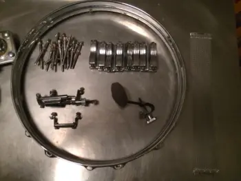 ~Vintage Ludwig Snare and Bass Drum Parts~ lugs, spurs, t's/claws, bowties and more