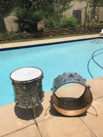 Vintage Ludwig Restoration: Which glue for sticking wrap inlay to BD Hoop