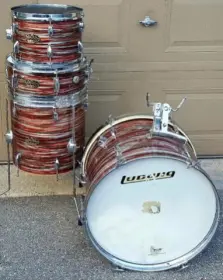 Beautiful &amp; Original wrapped Coronet drums.