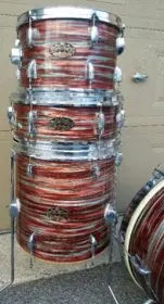 Beautiful &amp; Original wrapped Coronet drums.