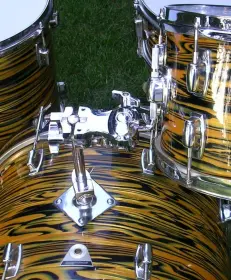 Gretsch Round Badge Era Double Tom Holder-Compatible with Slingerland?