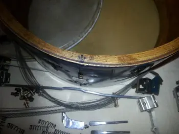 Vintage Premier !930's Dominion Ace Snare Drum..Under Renovation