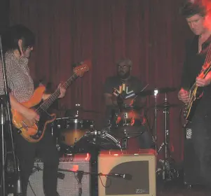 Gigging vintage drums.
