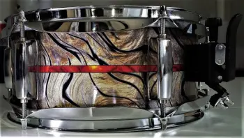 10&quot; Snare in Cappuccino Swirl Pearl
