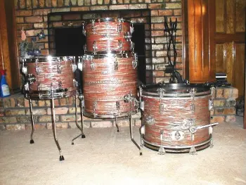 Rogers Drums in Strata Finishes