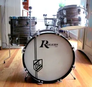 Rogers Drums in Strata Finishes