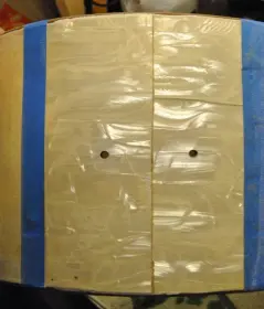 I did a test of 5 different ways to remove yellowing from a WMP wrap . . .