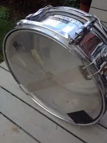 Vintage Olympic Mahogany Duroplastic Complete Drum Kit 1970's