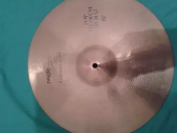 Vintage blue label paiste formula 602 15&quot; medium hi hats