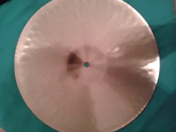 Vintage blue label paiste formula 602 15&quot; medium hi hats