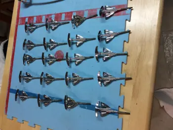 Ludwig vintage bass drum parts