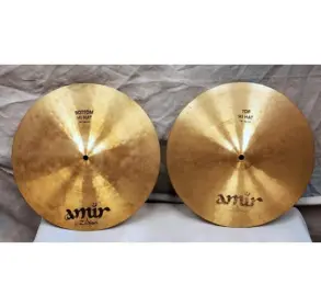 1st gen. Zildjian amir cymbals with lowercase logo