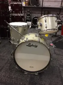 '64-'66 mixed Silver Sparkle Ludwig kit