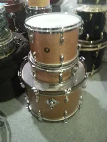 14x20 Gretsch Round Badge Champagne shell