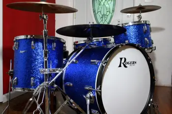 Brook Mays Rogers Drums - Recovered/Restored