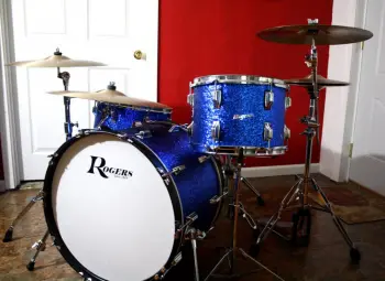 Brook Mays Rogers Drums - Recovered/Restored