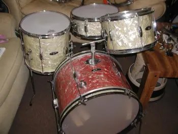Star made drums with plastic hoops???