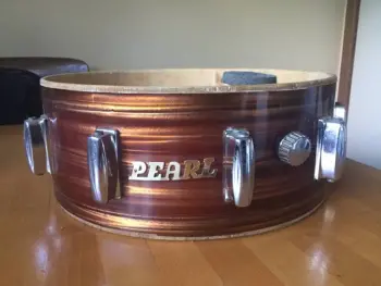 Pearl 1968/9 Tigers Eye Snare- 10 Lug - $325