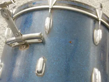 Slingerland Chicago Blue Sparkle - Finished - Pics