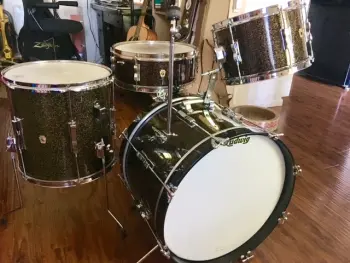 1965 Galaxy Club Date Double Bass kit PLAYER CONDITION.