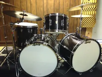 1965 Galaxy Club Date Double Bass kit PLAYER CONDITION.