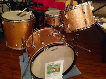 Leedy 1960 Black Diamond Pearl Kit